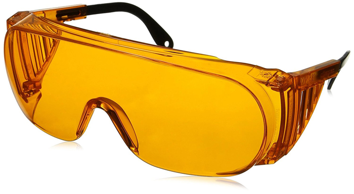 Top safety goggles for glasses